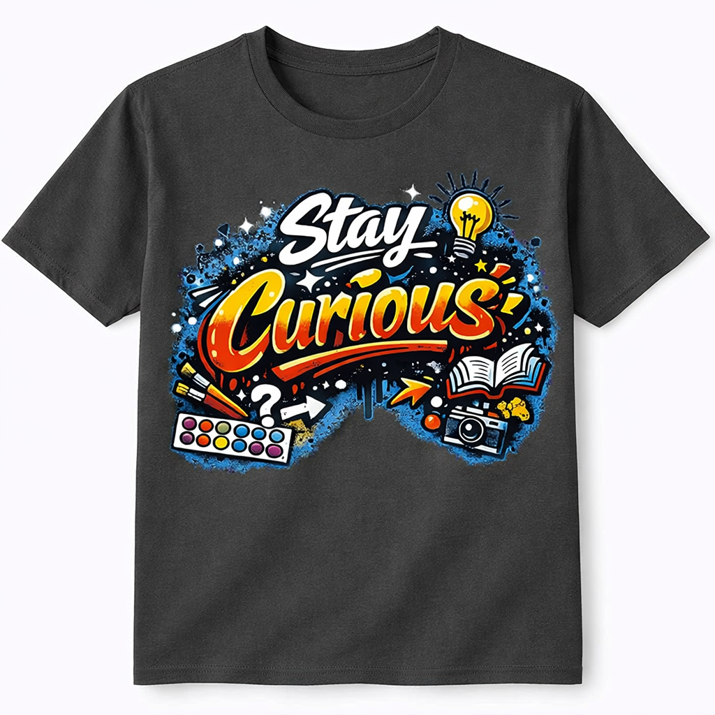 Stay Curious (Grey)